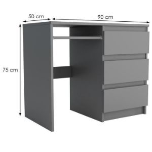 Obrazek Biurko Leo II grafit