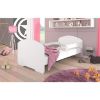 Obrazek Łóżko Dziecięce Pepe Biały+Barierka 140 + materac i stelaż