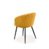 Obrazek Krzesło Kornel musztardowy