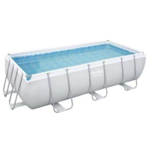 Obrazek Basen stelażowy prostokątny z pompą 4,04x2,01x1 m 56442