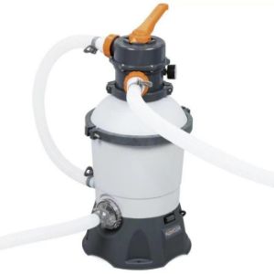 Obrazek Basen stelażowy prostokątny z pompą 4,04x2,01x1 m 56442