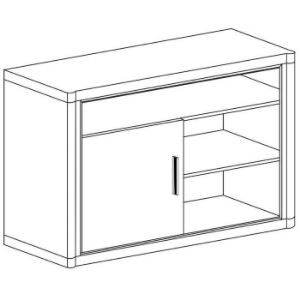 Obrazek Szafka RTV Dallas D11 dąb truflowy