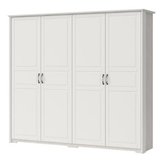 Obrazek Szafa 4d Evergreen p4/eg ivory mat