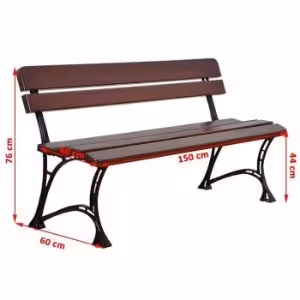 Obrazek  Ławka królewska wiśnia 