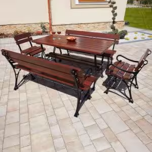 Obrazek  Ławka królewska wiśnia 