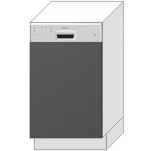 Obrazek Front zmywarki Oscar 45PO antracyt połysk 