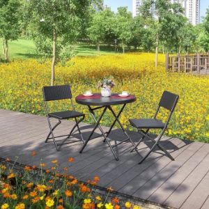 Obrazek Krzesło składane czarne