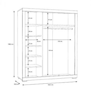 Obrazek Szafa Snow SNWS83