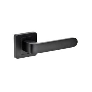 Obrazek Klamka drzwiowa AGNES R62 czarny bdr