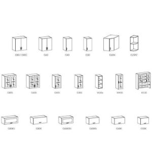 Obrazek Szafka kuchenna Linea D60Z-P grey