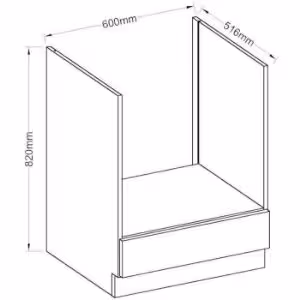 Obrazek Szafka kuchenna Eko White 60DG BB