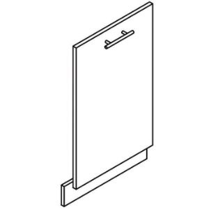 Obrazek Front zmywarki Denis 45pz dąb london 