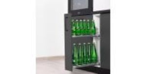 Obrazek Szafka Kuchenna Emily D90PC S/3 czarny groszek