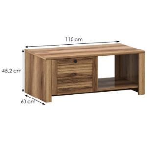 Obrazek Stolik Sevilla T 1d Dąb Delano Ciemny