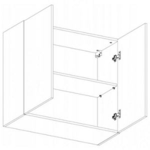 Obrazek Szafka kuchenna Gardena G80 grey