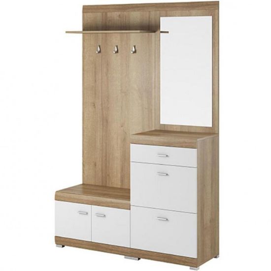 Obrazek Garderoba Stella dąb Riviera/biały