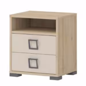 Obrazek Szafka nocna Kiki NS2-BK/KI-01 beech/sand