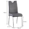 Obrazek Krzesło Buenos grey TL-YH426 GR