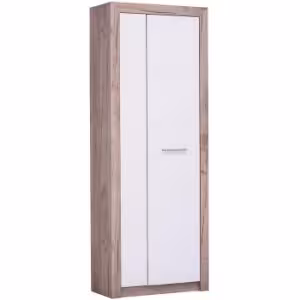 Obrazek Szafa Astor Dąb Szary/Biały Połysk11008564