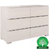 Obrazek Komoda Drewniana Sosnowa 6s Skandica Sparta Biała