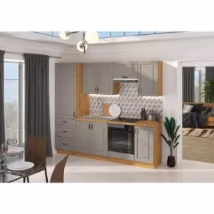 Obrazek Szafka kuchenna Stilo claygrey/artisan 80g/72 2f