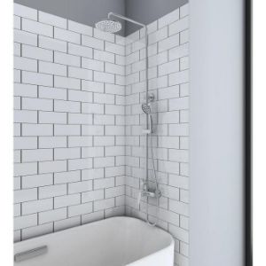 Obrazek Xena system natryskowy z deszczownicą z baterią mechaniczną