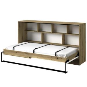 Obrazek Półko-Tapczan Poziomy Nero 16 – Szary Mat