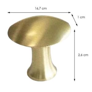 Obrazek Gałka Szczotkowana Castle 31