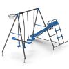 Obrazek Huśtawka metalowa dla dzieci Tymek niebieska 