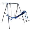 Obrazek Huśtawka metalowa dla dzieci Tymek niebieska 