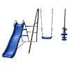Obrazek Huśtawka metalowa dla dzieci Tymek niebieska 