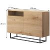 Obrazek Komoda Enjoy ek120 dąb artisan plus stelaż 