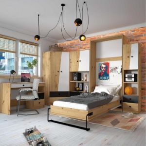 Obrazek Biurko Nero 10 120 – Czarny Mat