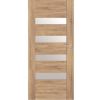 Obrazek Drzwi wewnętrzne Eria 1/4 80L dąb sonoma WC+podcięcie