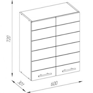 Obrazek Szafka kuchenna Daria G60 2D