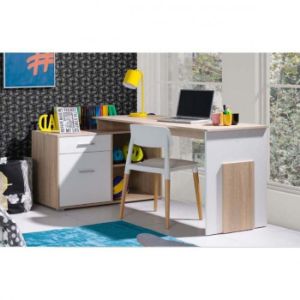 Obrazek Biurko Como Korner dąb sonoma/biały alpejski 60