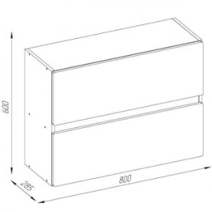Obrazek Szafka kuchenna Magnolia G80 2D