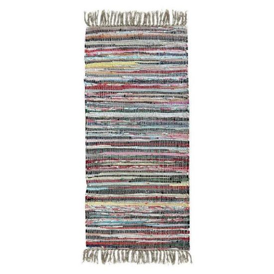 Obrazek Dywan bawełniany Chindi 0.8/1.5 Cr-605 white multi