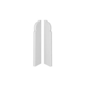 Obrazek Zaślepka Espumo 80 ESP301 PCV biała L+P