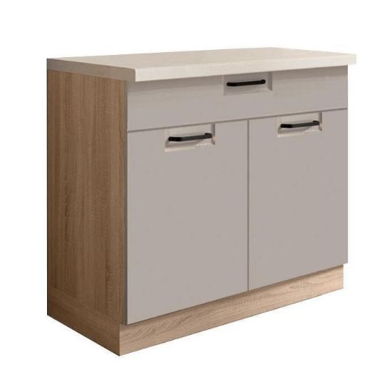 Obrazek Szafka Kuchenna Favorit 7D Sonoma/Latte