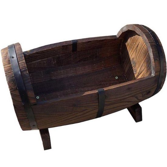 Obrazek Drewniana doniczka 50x30x28 cm