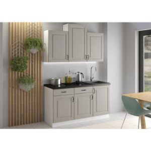 Obrazek Szafka kuchenna Stilo claygrey/biały 30g/90 1f