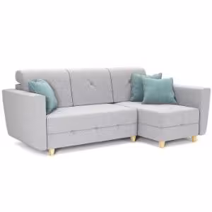 Obrazek Narożnik Grey Enzo 162+154 drewno naturalne prawostronny