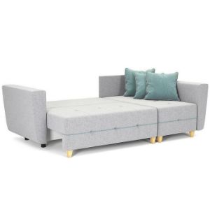 Obrazek Narożnik Grey Enzo 162+154 drewno naturalne prawostronny