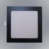 Obrazek Panel LED SQUARE 12W 4200K kwadrat czarny