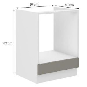 Obrazek Szafka kuchenna Stilo claygrey/biały 60dg bb