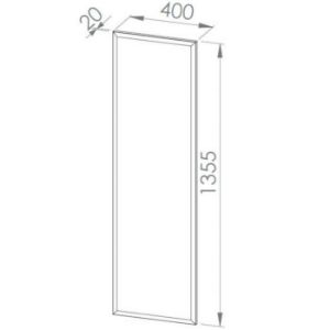 Obrazek Garderoba Blanco I Sosna Śnieżna/New Grey