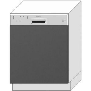 Obrazek Front zmywarki Oscar 60PO antracyt połysk 