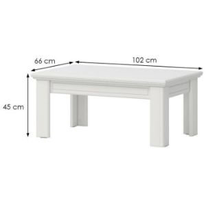 Obrazek Ława Evergreen EG KLS polar pine/ivory
