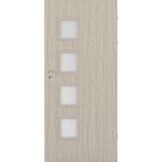 Obrazek Drzwi wewnętrzne Dallas 4x4 90 P wiąz skandynawski